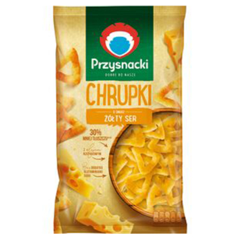 PRZYSNACKI CHRUPKI SER ŻÓŁTY   130G