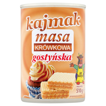 GOSTYŃ KAJMAK MASA KRÓWKOWA PUSZKA 510G