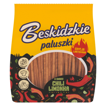 BESKIDZKIE PALUSZKI CHILI LIMONKA     180G