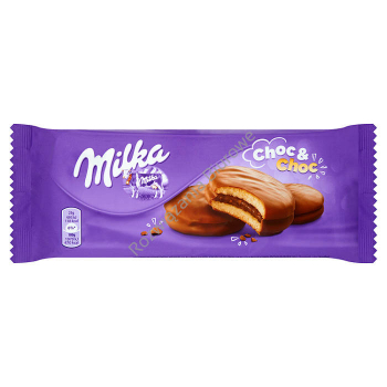 MILKA CIASTKA CHOC&CHOC            150G