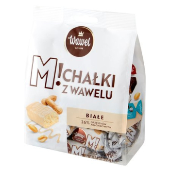 WAWEL CUKIERKI MICHAŁKI ZAMKOWE BIAŁE        245G