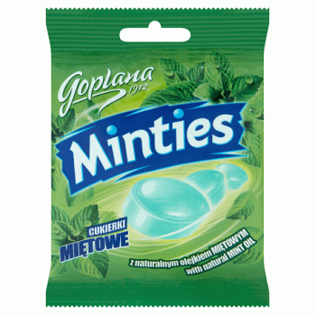GOPLANA CUKIERKI MIĘTOWE MINTIES        90G
