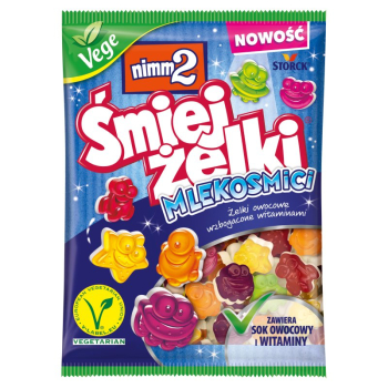 CUKIERKI ŚMIEJ ŻELKI NIMM2 90G MLEKOKOSMICI