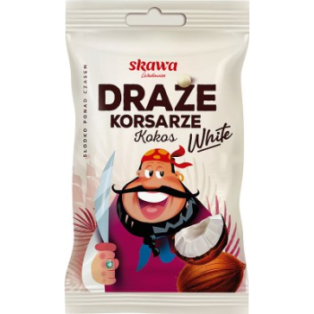 SKAWA DRAŻE KOKOSOWE BIAŁE              70G