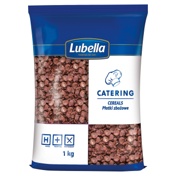Płatki muszelki czekoladowe Lubella 1 kg