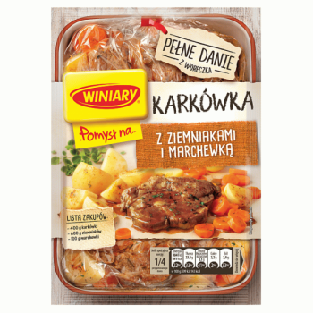 WINIARY POMYSŁ NA SOCZYSTY KARKÓWKA  Z ZIEMNIAKAMI 30G