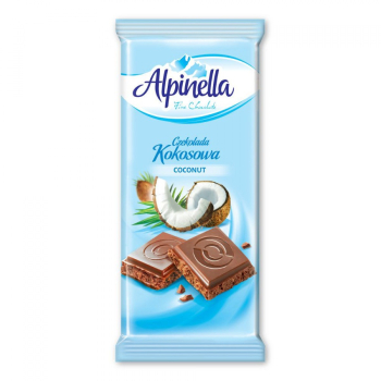 ALPINELLA CZEKOLADA KOKOSOWA  90G