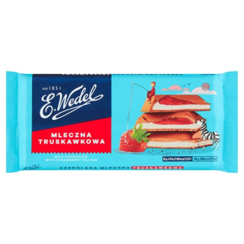 WEDEL CZEKOLADA TRUSKAWKOWA            90G