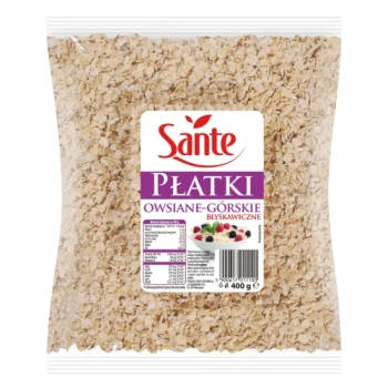 SANTE PŁATKI OWSIANE GÓRSKIE BŁYSKAWICZNE 400G