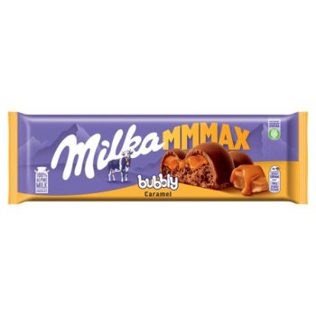 MILKA CZEKOLADA DUŻA BUBBLY CARMEL    250G
