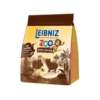 LEIBNZ CIASTKA ZOO Z KAKAO 100G
