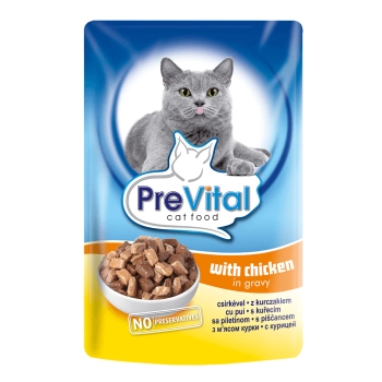 PREVITAL SASZETKA KURCZAK DLA KOTA      100G