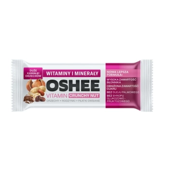OSHEE BATON VITAMIN MUSLI ORZECHY RODZYNKI  25x40G
