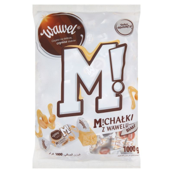 WAWEL CUKIERKI MICHAŁKI ZAMKOWE BIAŁE 1KG