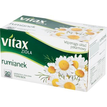 VITAX HERBATA RUMIANEK 20 TOREBEK