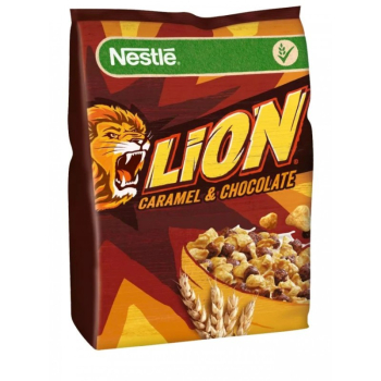 NESTLE PŁATKI LION 450G