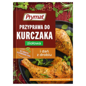PRYMAT PRZYPRAWA DO KURCZAKA ZIOŁOWA 30G