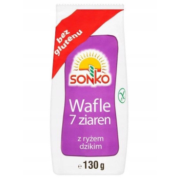 Sonko wafle ryżowe 7 ziaren z dzikim ryżem 130g