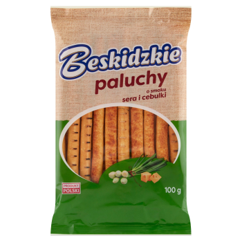 Beskidzkie Paluchy o smaku serowo-cebulowym 100g