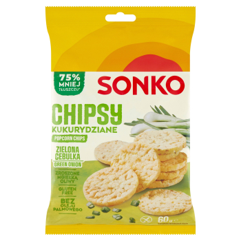 Chipsy Sonko zielona cebulka 60 g