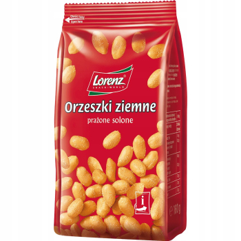 Orzeszki ziemne prażone, solone Lorenz 160 g