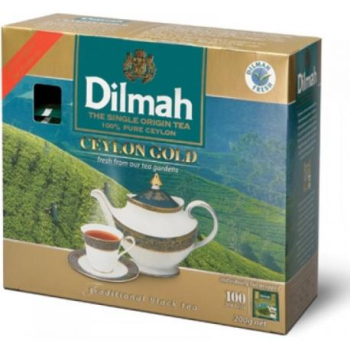 DILMAH HERBATA CEYLON GOLD 100 TOREBEK