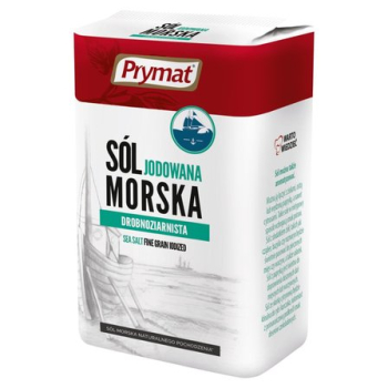 PRYMAT CATERING SÓL MORSKA DROBNOZIARNISTA 1KG