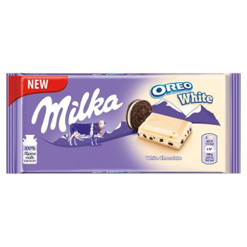 MILKA CZEKOLADA  OREO WHITE           100G
