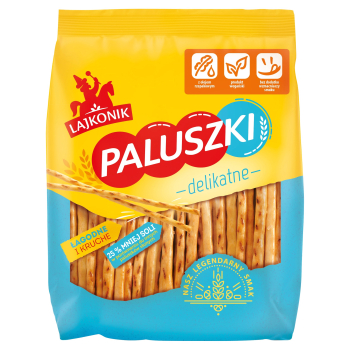 Paluszki Lajkonik słone 180 g