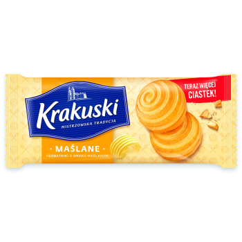 KRAKUSKI CIASTKA MAŚLANE 201G