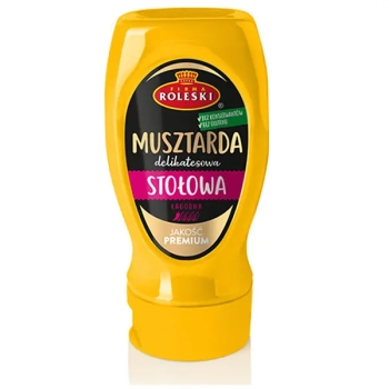 ROLESKI MUSZTARDA STOŁOWA MAŁA 275G