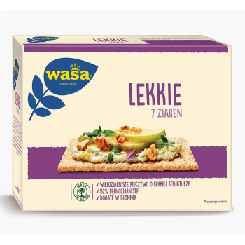 WASA PIECZYWO LEKKIE 7 ZBÓŻ     110G