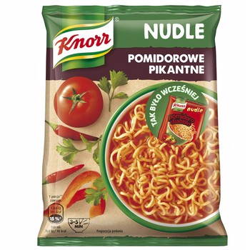 KNORR Nudle zupa instant Pomidorowe pikantne 63g