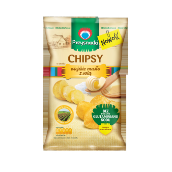 CHIPSY PRZYSNACKI MASLO-SOL 135G