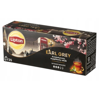 LIPTON HERBATA 25 TOREBEK EARL GREY