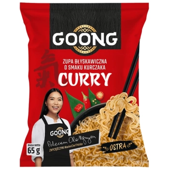 ZUPA GOONG O SMAKU KURCZAKA CURRY 65G        NUDLE