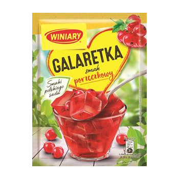 GALARETKA WINIARY 47G CZERWONA PORZECZKA