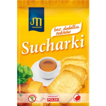 MAMUT SUCHARY BEZCUKROWE   225G