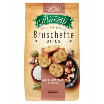 BRUSCHETTE CHIPS MARETTI GRZYBY-SMIETANA 70G