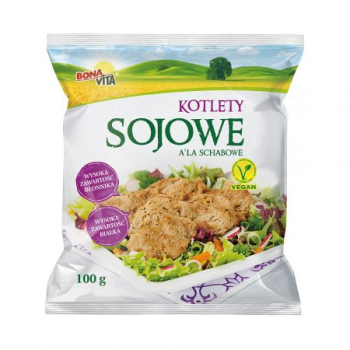BONA VITA KOTLETY SOJOWE A'LA SCHABOWY 100G