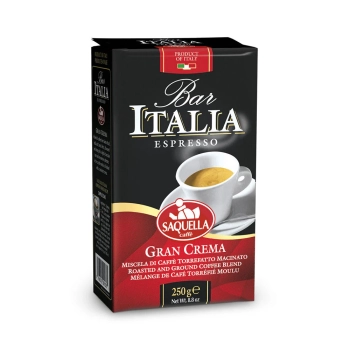 SAQUELLA KAWA GRAN CREMA ITALIA     250G