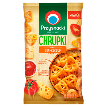 CHRUPKI PRZYSNACKI SER-KETCHUP 120G