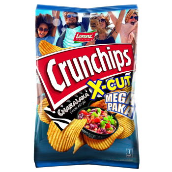 CHIPS CRUNCHIPS 200G X-CUT CHAKALAKA