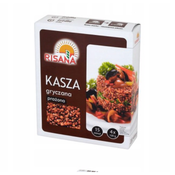 Kasza gryczana paczkowana Risana 0,4 kg
