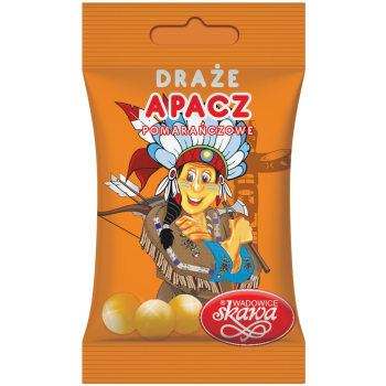 SKAWA DRAŻE POMARAŃCZOWE APACZ          70G