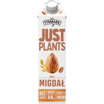 TYMBARK JUST PLANTS NAPÓJ ROŚLINNY MIGDAŁ KARTON  6x1L