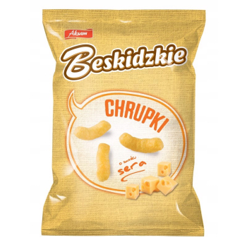 AKSAM Beskidzkie Chrupki O Smaku Sera 85g