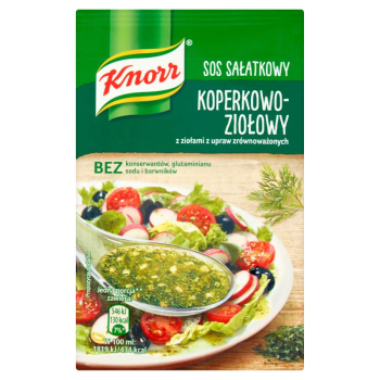KNORR SOS SAŁATKOWY KOPERKOWO ZIOŁOWY     9G