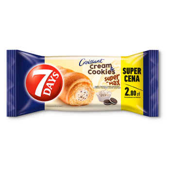Rogalik 7 Days z kremem o smaku waniliowym z