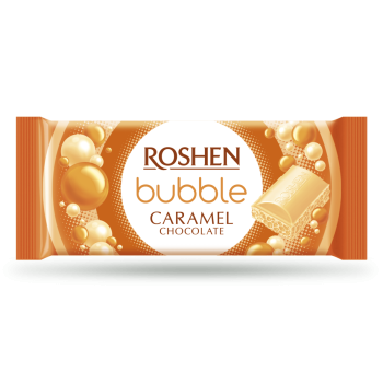 ROSHEN CZEKOLADA BUBBLE CARAMEL         80G